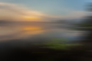 Soyut ufuk renkli arka plan bulanık. Ukrayna