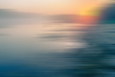 Soyut ufuk renkli arka plan bulanık. Ukrayna