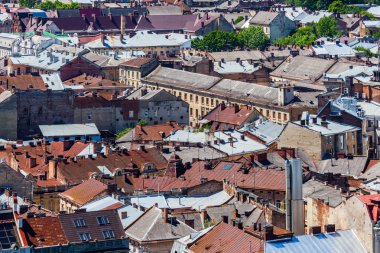 Lviv yaz Belediye Binası göster.