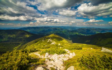 Karpat Dağları güzel manzara