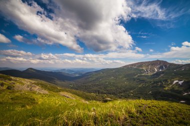 Karpat Dağları güzel manzara