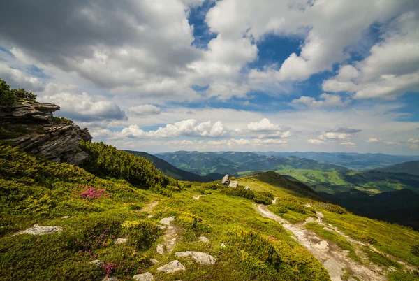 カルパティアの美しい山の風景 — ストック写真