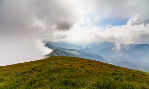 Misty dreamy landscape. — Stock Photo, Image