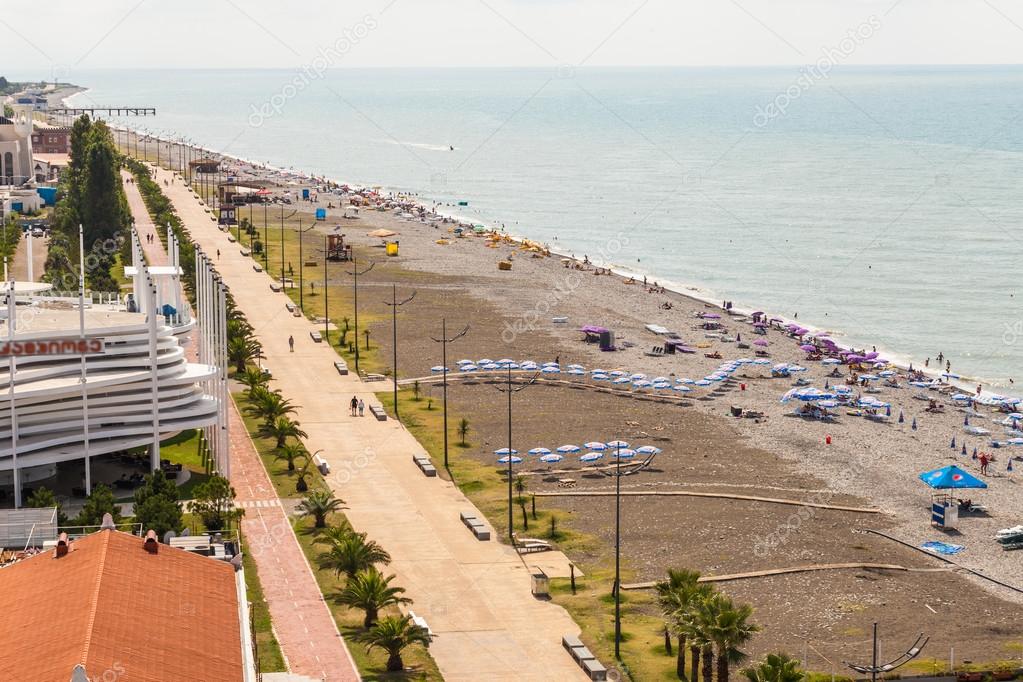 Seafront of Batumi, Georgia