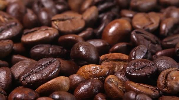 Asar granos de café — Vídeo de stock