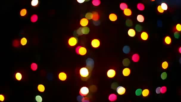 Bokeh colorato Bokeh colorato — Video Stock