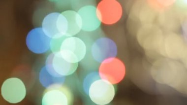 Noel ışıklar rastgele yanıp söner