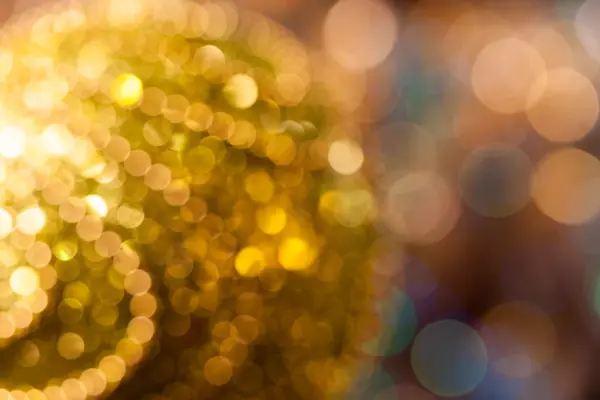 Christmas background. Festive abstract background with bokeh defocused lights and stars — Stock Photo, Image