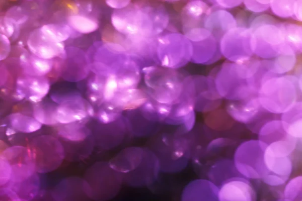 Violet Festive Noël élégant fond abstrait avec des lumières bokeh et des étoiles — Photo