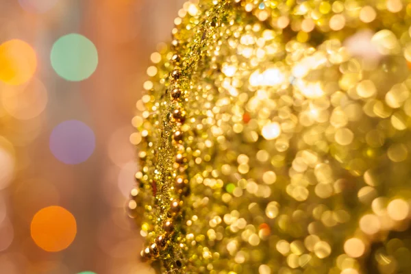 Christmas background. Festive abstract background with bokeh defocused lights and stars. — Stock Photo, Image