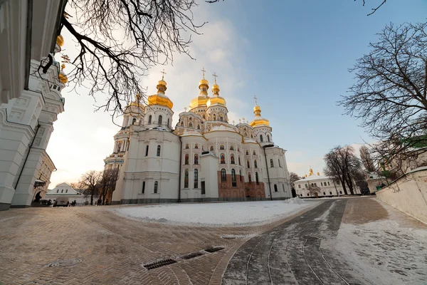 Kiev-Pechersk Lavra at winter — Stock Photo, Image