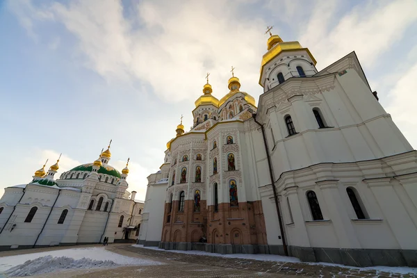 Kiev-Pechersk Lavra no inverno — Fotografia de Stock