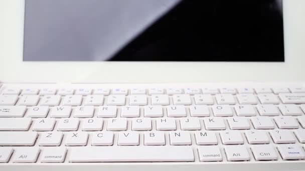 Laptop Tastatur Laptop Tastatur — Stockvideo