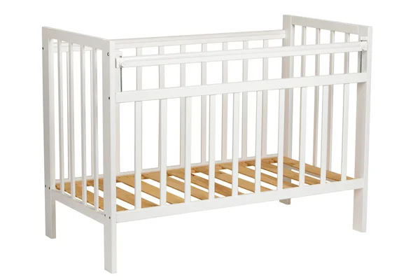 palomas blancas en una jaula de madera — Foto de stock © Omstudio