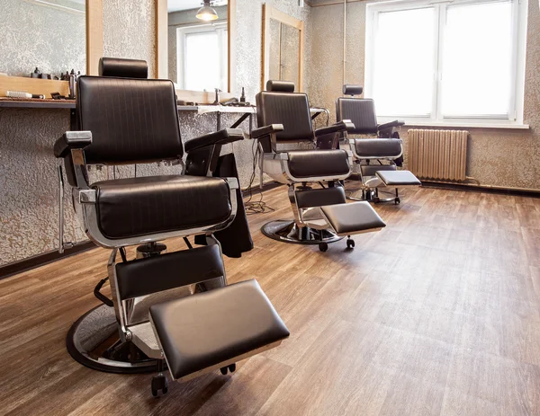 Interior of a barbershop — Stock Photo, Image