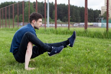 Açık yoga egzersiz