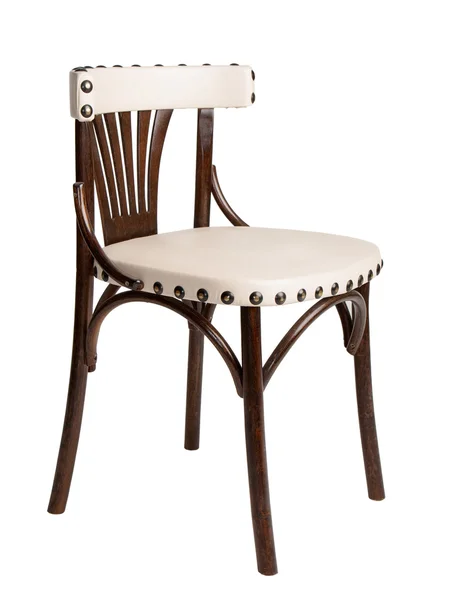 Cadeira vienense de madeira — Fotografia de Stock
