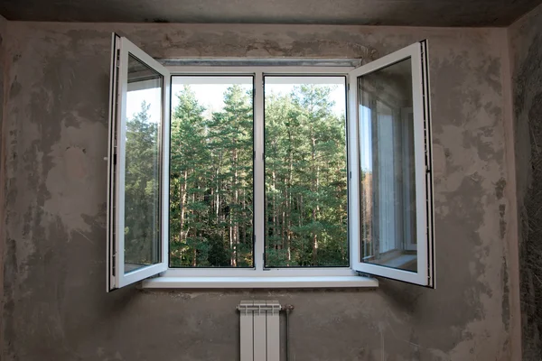 bitirme olmadan yeni bir daire içinde pencere