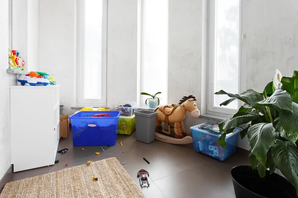 Küçük çocuk köşe daire