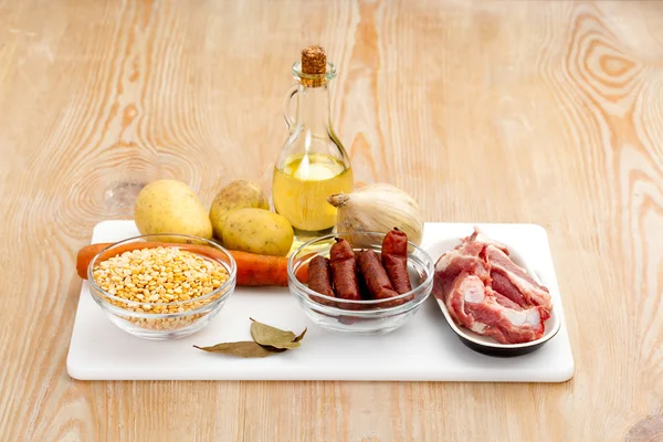 Ingredients for cooking meat — Stock Photo, Image