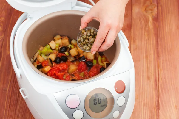 multicooker sebze güveç 