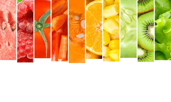 Concepto de frutas y hortalizas — Foto de Stock