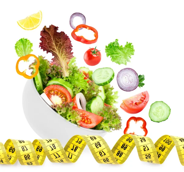 Verse groenten salade — Stockfoto