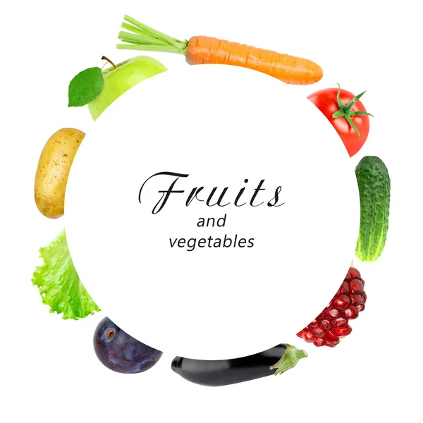 Fruits and vegetables — Stock Photo, Image