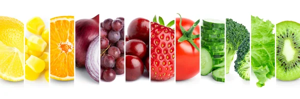 Colore frutta e verdura — Foto Stock