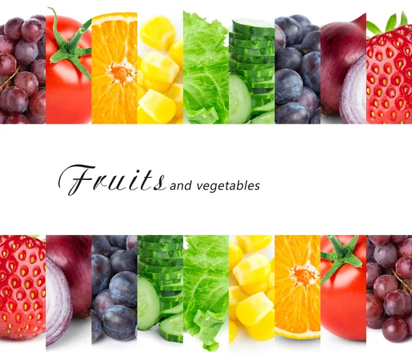 Fruits and vegetables — Stock Photo, Image