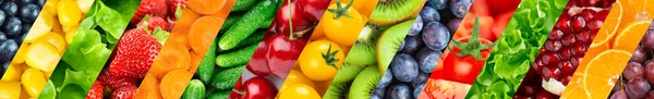 Frutta Verdura Contesto Degli Alimenti Freschi — Foto Stock