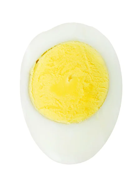 Primer plano de huevo hervido — Foto de Stock
