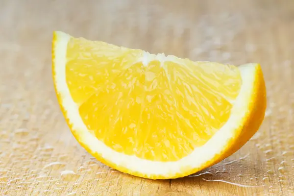 Orange slice closeup — Stock Photo, Image
