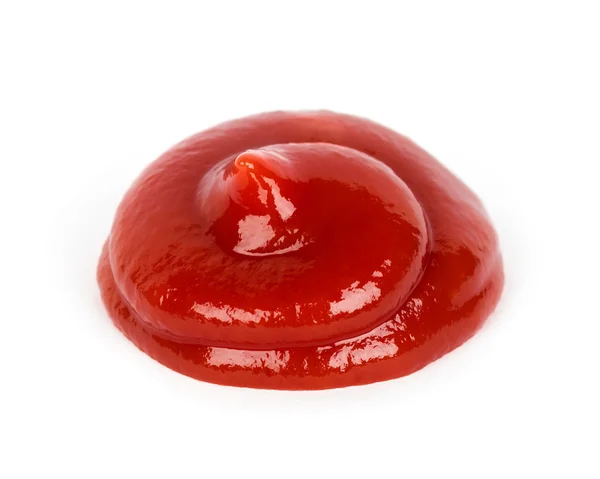 Ketchup de tomate close-up — Fotografia de Stock