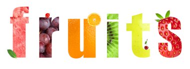 Sağlıklı meyve kelime