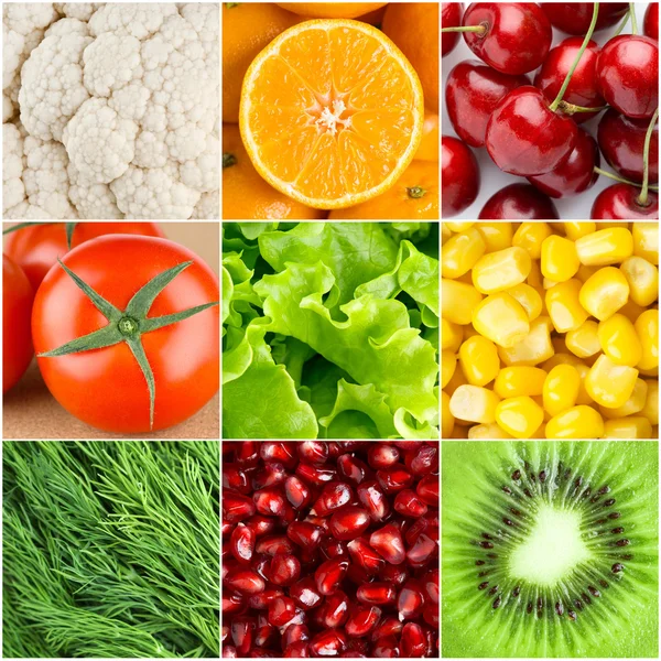 Fruits and vegetables — Stock Photo, Image