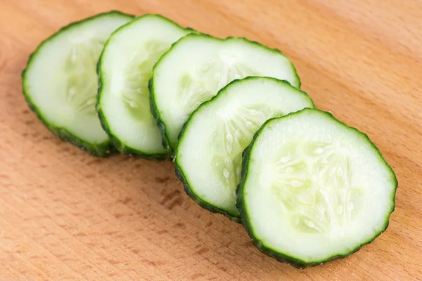 Fresh cucumber slices — Stock Photo, Image