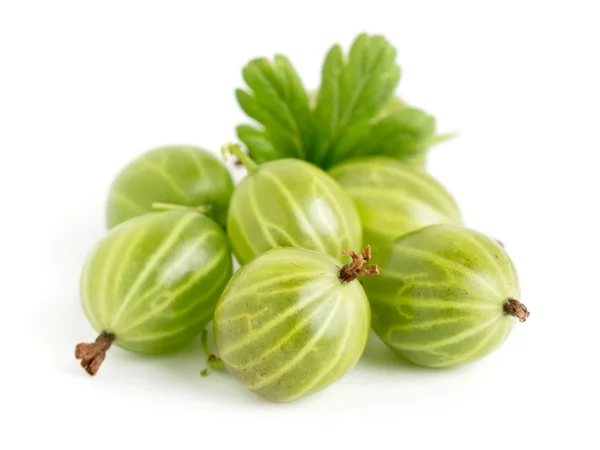 Green gooseberries — Stock Photo, Image