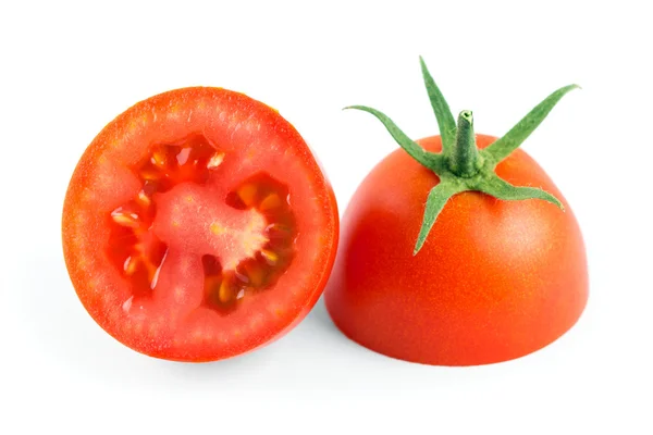 Färsk skiva röd tomat — Stockfoto