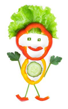 sağlıklı gıda konsepti