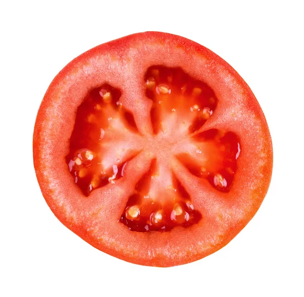 Tomatenscheibe — Stockfoto