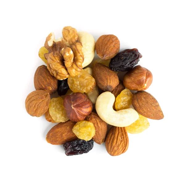 Healthy dried fruits and nuts — Stock Photo, Image