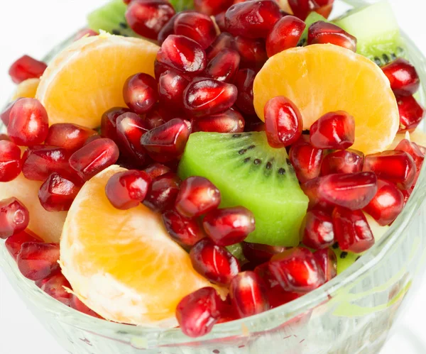Salada de frutas saudável close-up — Fotografia de Stock