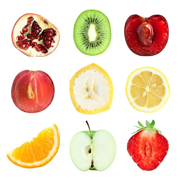 Vers fruit plakjes — Stockfoto