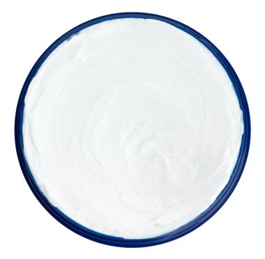 Beyaz güzellik kremi closeup