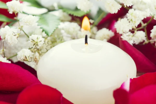 Candles background — Stock Photo, Image