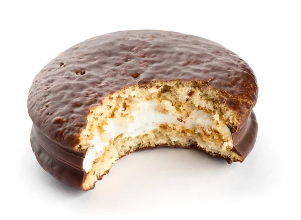 Chocolade biscuit koekjes — Stockfoto