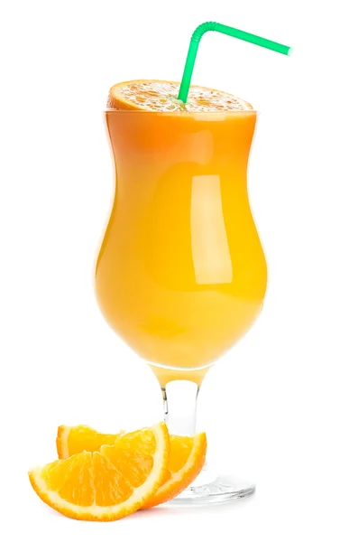 नारंगी रस का ग्लास — स्टॉक फ़ोटो, इमेज