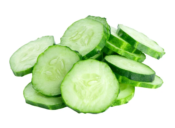 Fresh slices of cucumber — Stock Photo, Image