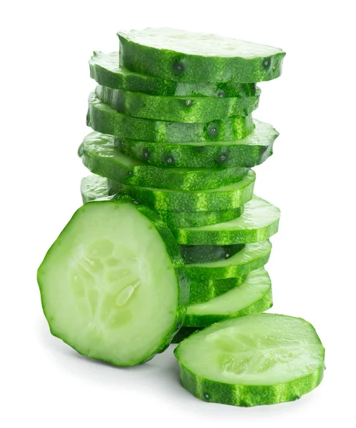 Fresh slice cucumber — Stock Photo, Image